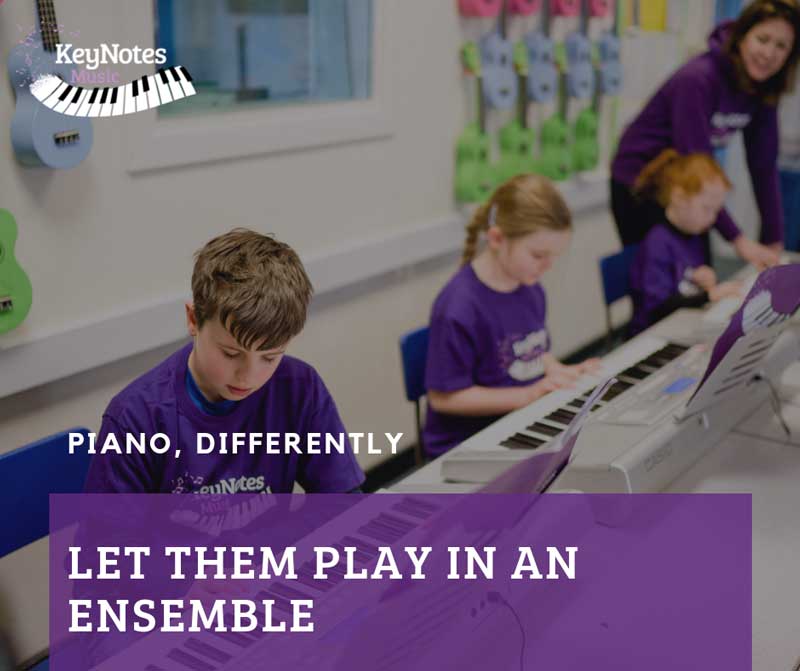 KeyNotes Piano Music Program - for ages 4 - 12